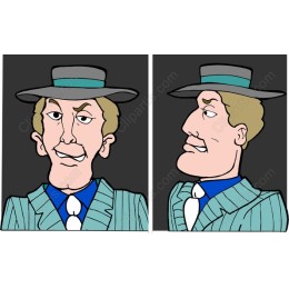Classic Cartoon Gangster