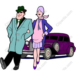 Vintage Elegance Couple