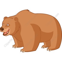 Playful Cartoon Bear