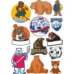 Bear Set - Playful in and