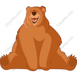 Happy Cartoon Bear