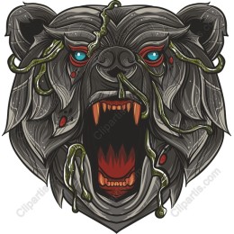 Fierce Beast - Bear Head