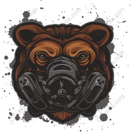 Fierce Bear Gas Mask