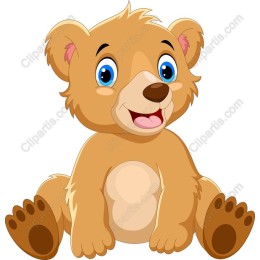 Cheerful Bear Cub