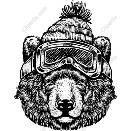 Bear in Goggles