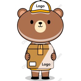 Playful Bear Mascot