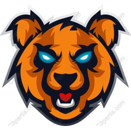 Fierce Lion Head