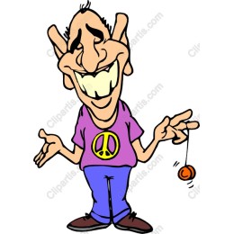Cheerful Yo-Yo Character