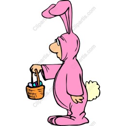 Playful Pink Bunny