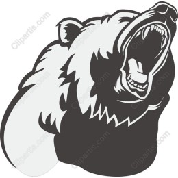 Fierce Roaring Bear
