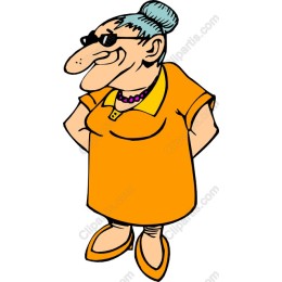 Cheerful Grandmother