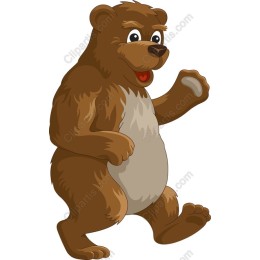 Charming Playful Bear