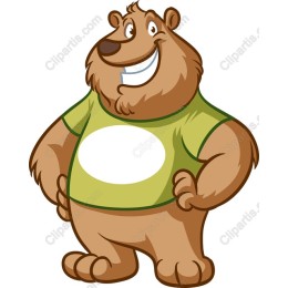 Charming Cartoon Bear