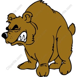 Fierce Angry Bear