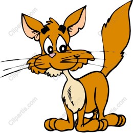 Charming Cartoon Cat