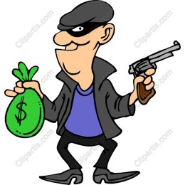 Cartoon Robber