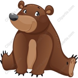 Charming Cartoon Bear