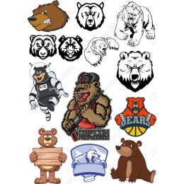 Bear Bundle - Clipart