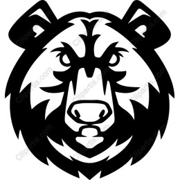 Bold Bear Head