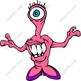 Playful Pink Monster