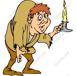 Whimsical Candle Holder Character