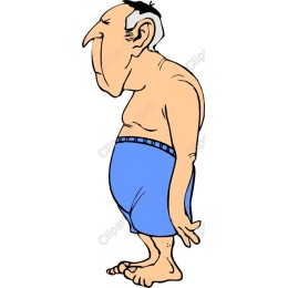 Whimsical Beach Character