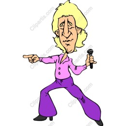 Charismatic Retro Singer