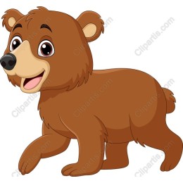 Cute Cartoon Bear