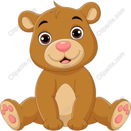 Adorable Cartoon Bear