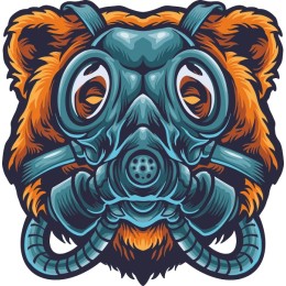 Bear Gas Mask