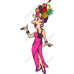 Tropical Fruit Lady