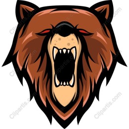 Fierce Bear Head