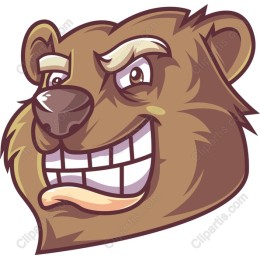 Playful Bear Mascot