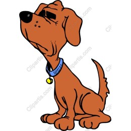 Adorable Cartoon Dog