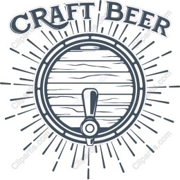 Craft Beer Vintage Barrel