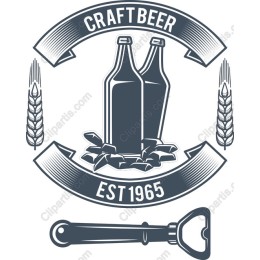 Craft Beer Logo - Vintage
