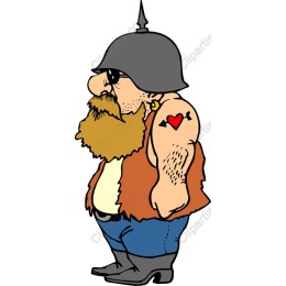 Bold Burly Character