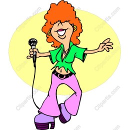 Energetic Retro Music Performer