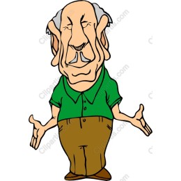 Cheerful Elderly Man