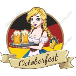 Oktoberfest Bavarian Waitress