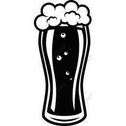 Frothy Beer Glass