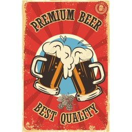 Premium Beer Vintage Sign