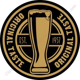 Original Taste Beer Emblem