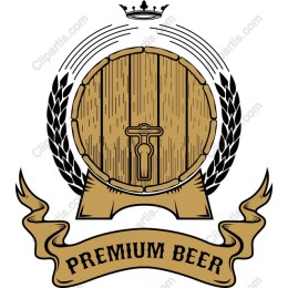 Premium Beer Barrel