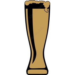 Frothy Beer Glass