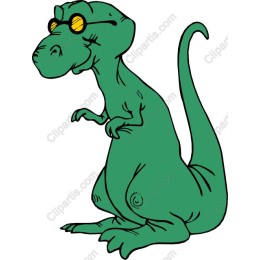 Cool Sunglasses Dinosaur