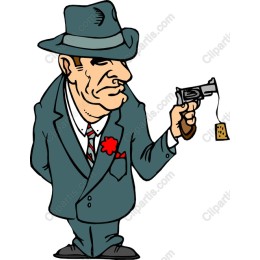 Vintage Gangster Character