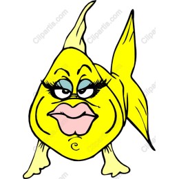 Cartoon Yellow Fish