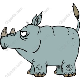 Whimsical Rhino