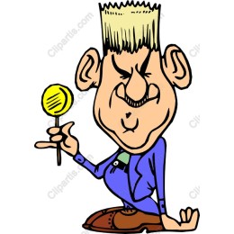 Whimsical Cartoon Candy Boy